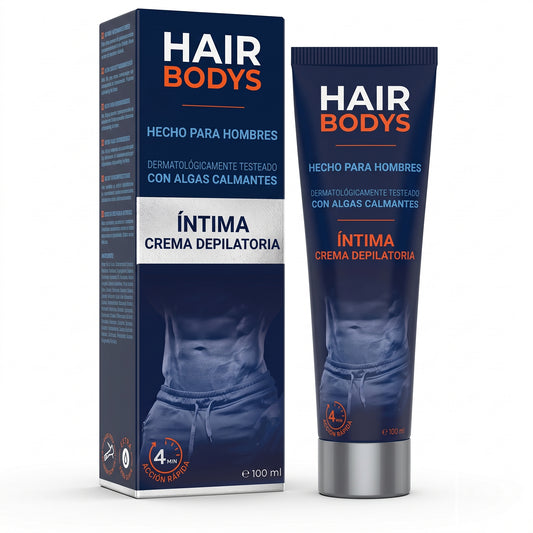 Crema Depilatoria Íntima para Hombre – 100 ml