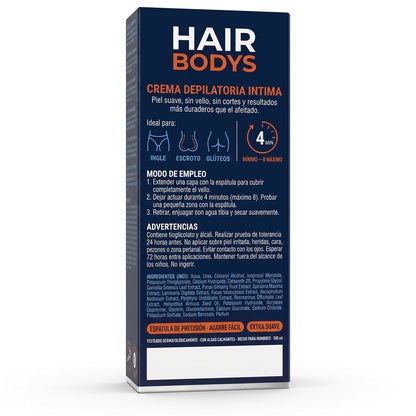 Crema Depilatoria Íntima para Hombre – 100 ml